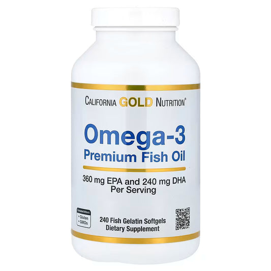 CALIFORNIA GOLD Omega-3 Premium Fish Oil
