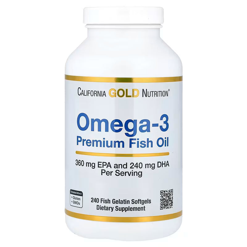 CALIFORNIA GOLD Omega-3 Premium Fish Oil