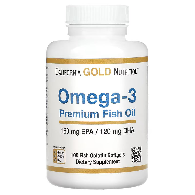 CALIFORNIA GOLD Omega-3 Premium Fish Oil