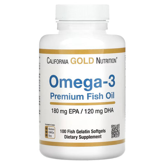 CALIFORNIA GOLD Omega-3 Premium Fish Oil