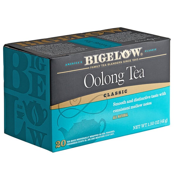 BIGELOW BLACK TEA, Oolong Tea, 20 Tea Bags