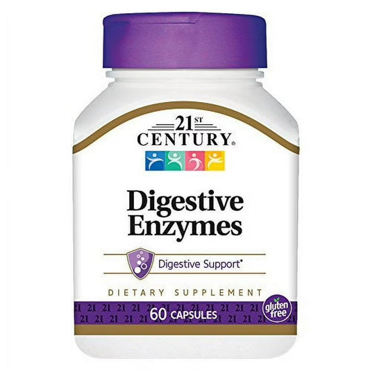 21ST CENTURY, Digestive Enzymes, 60 Capsules