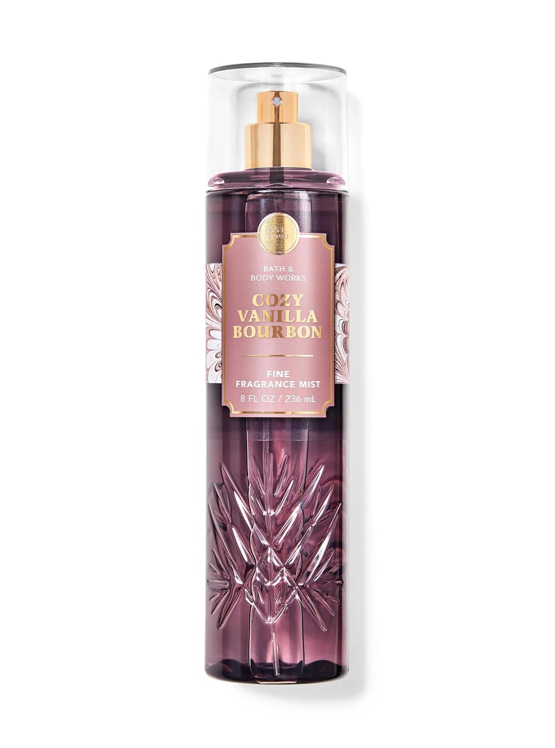 BATH & BODY WORKS Cozy Vanilla Bourbon Fine Fragrance Mist 236 mL