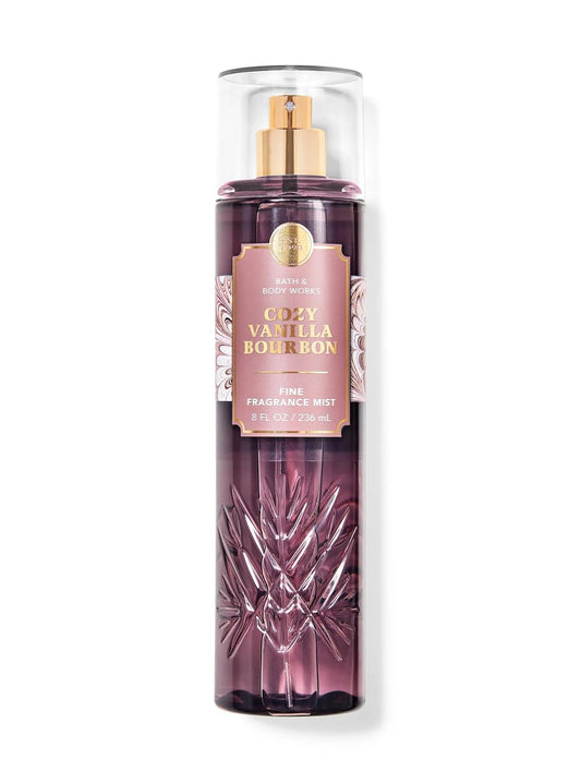 BATH & BODY WORKS Cozy Vanilla Bourbon Fine Fragrance Mist 236 mL