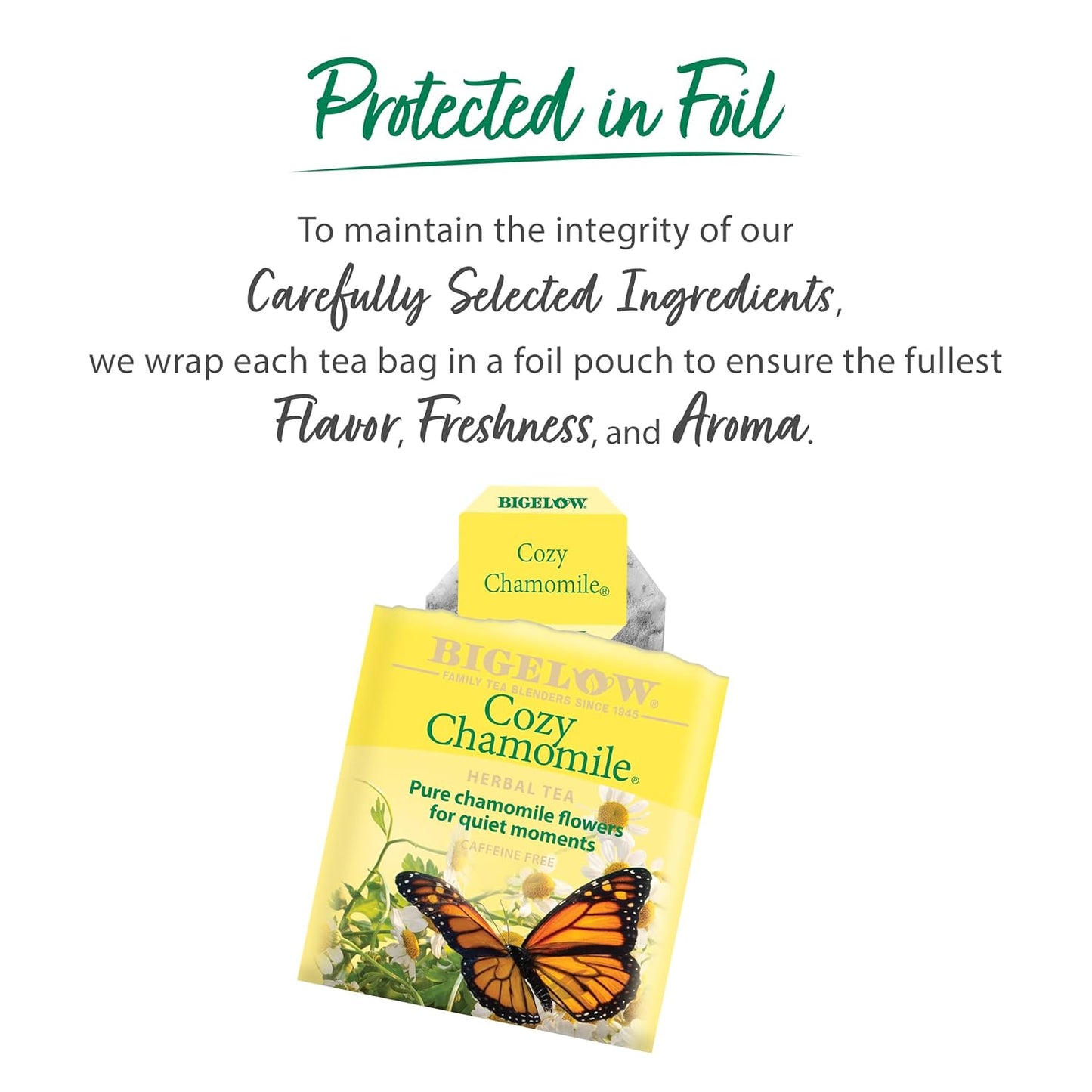 BIGELOW HERBAL TEA, Assorted Teas, 18 Tea Bags