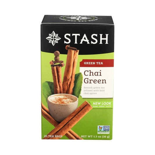 STASH GREEN TEA Chai Green, 20 Tea Bags