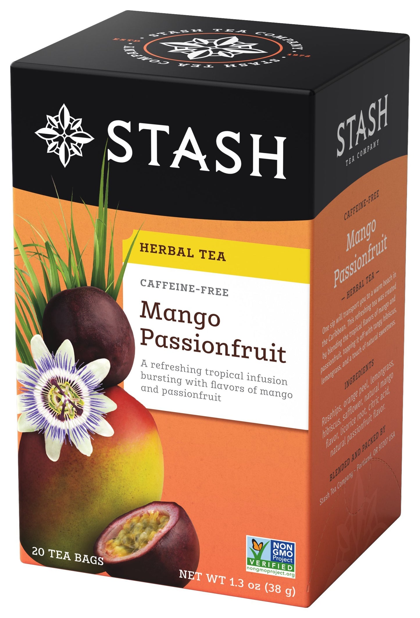 STASH HERBAL TEA Mango Passionfruit, 20 Tea Bags