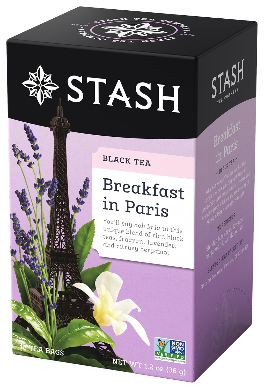 STASH BLACK TEA Breakfast in Paris, 18 Tea Bags
