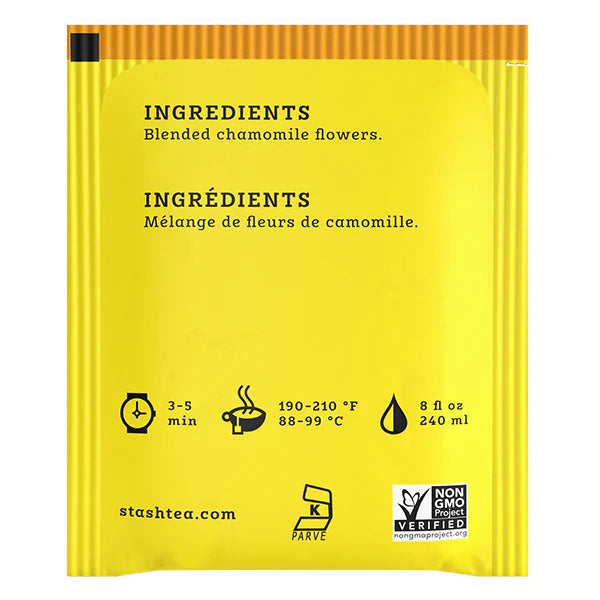 STASH HERBAL TEA Soothing Chamomile, 20 Tea Bags