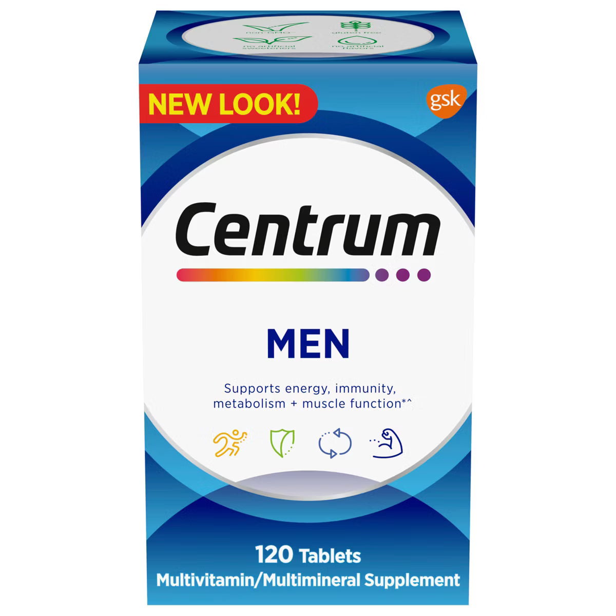 CENTRUM MEN Multivitamins, 120 Tablets