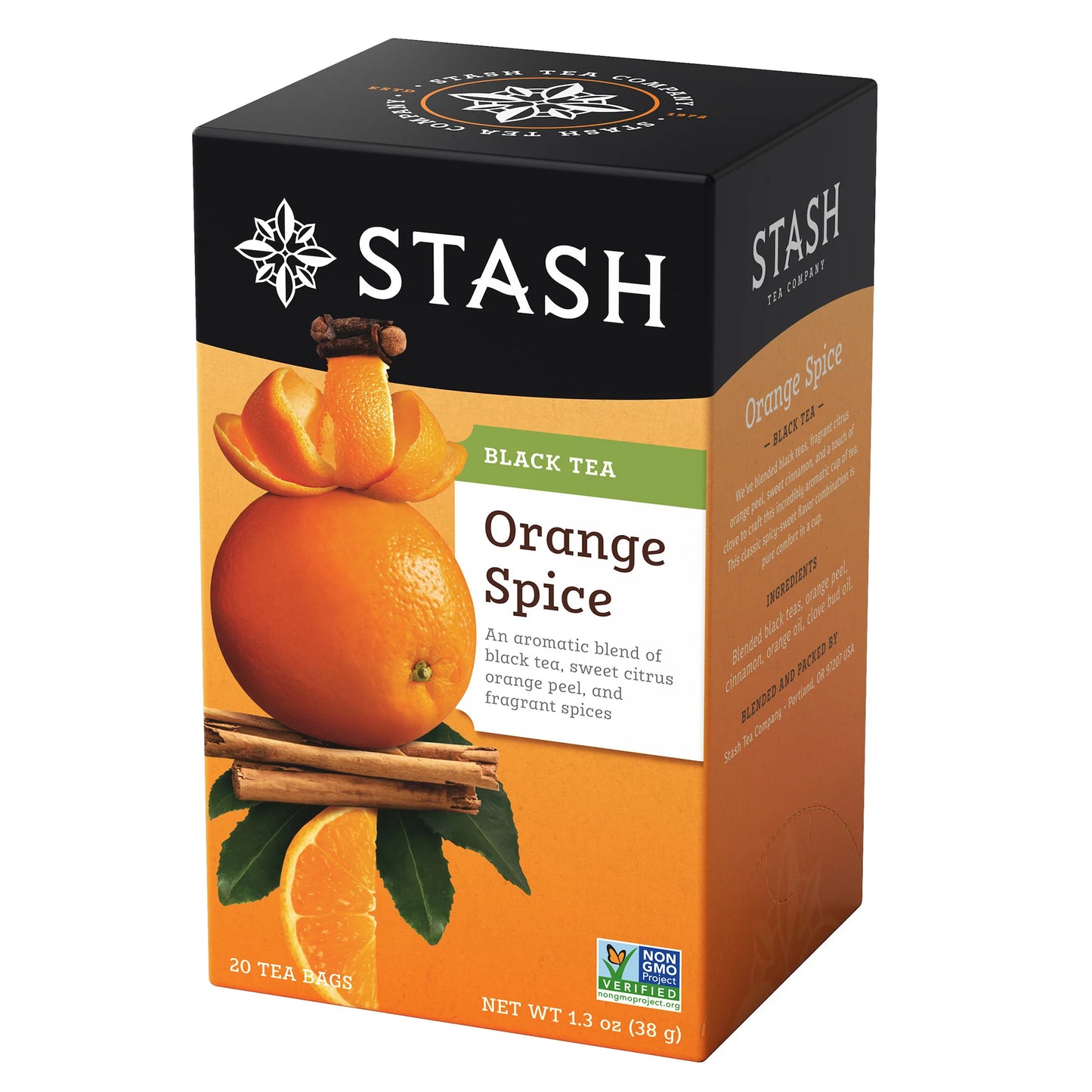 STASH BLACK TEA Orange Spice, 20 Tea Bags
