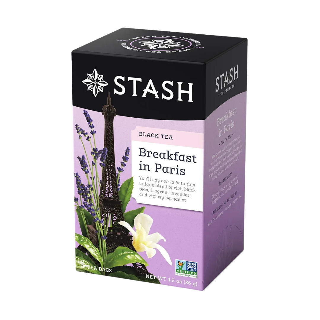 STASH BLACK TEA Breakfast in Paris, 18 Tea Bags
