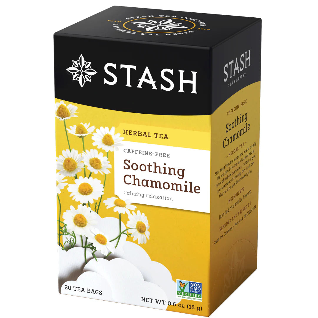 STASH HERBAL TEA Soothing Chamomile, 20 Tea Bags