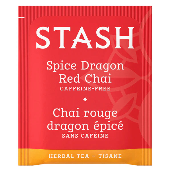 STASH HERBAL TEA Spice Dragon Red Chai, 18 Tea Bags
