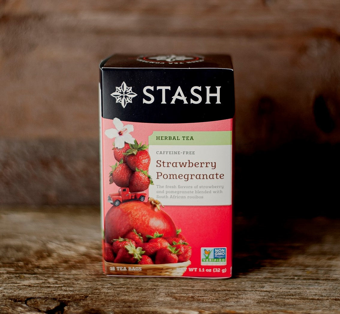 STASH HERBAL TEA Strawberry Pomegranate,18 Tea Bags