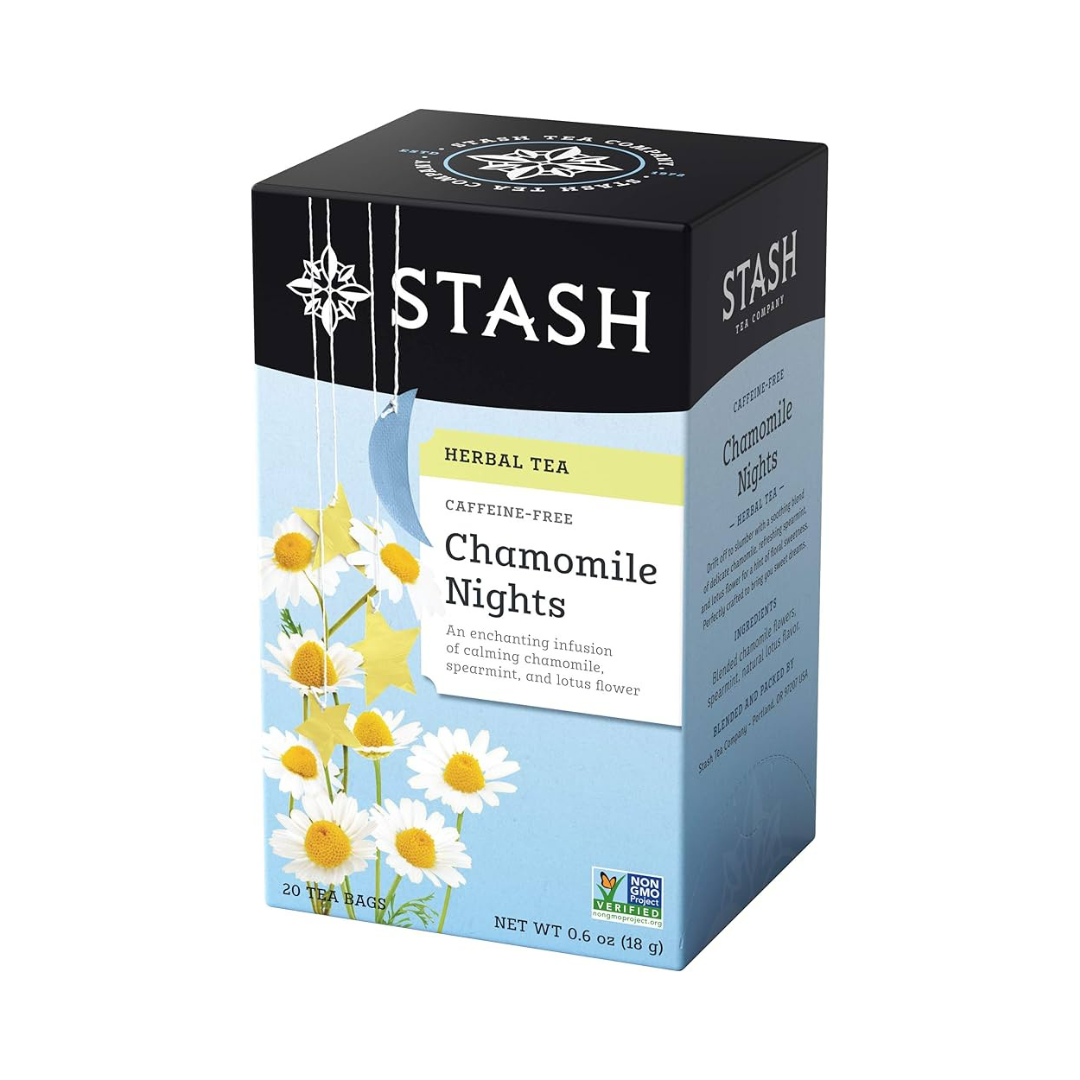 STASH HERBAL TEA Chamomile Nights, 20 Tea Bags