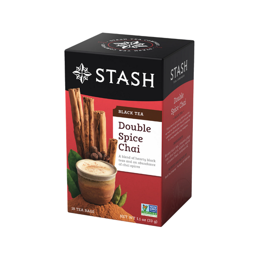STASH BLACK TEA Double Spice Chai, 18 Tea Bags