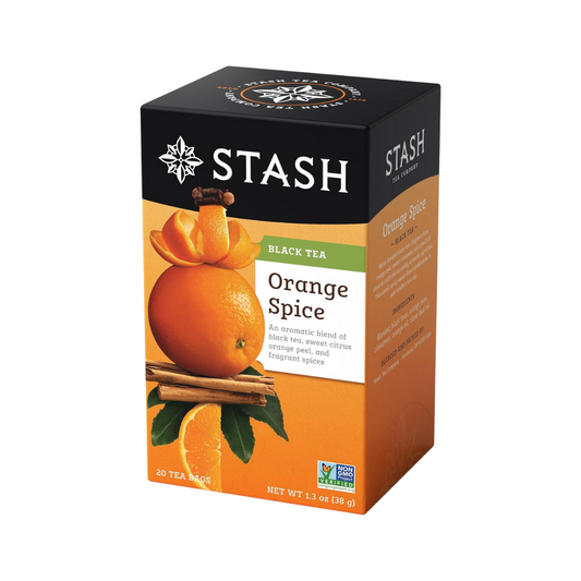 STASH BLACK TEA Orange Spice, 20 Tea Bags