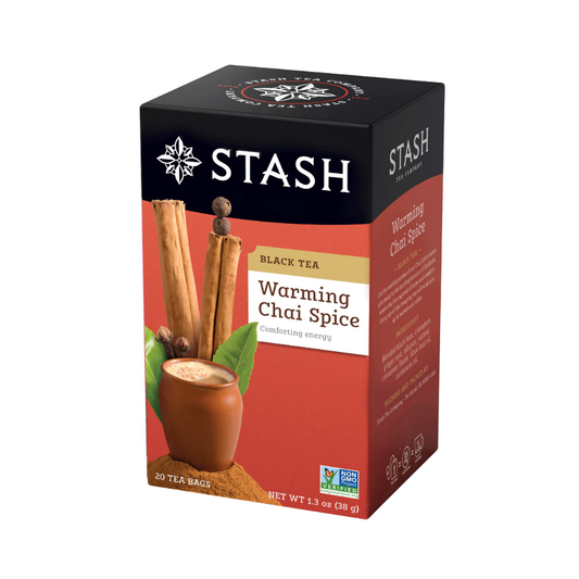 STASH BLACK TEA Warming Chai Spice, 20 Tea Bags