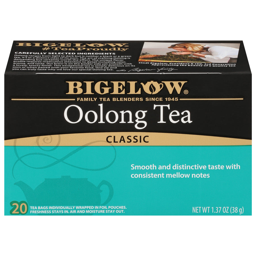BIGELOW BLACK TEA, Oolong Tea, 20 Tea Bags